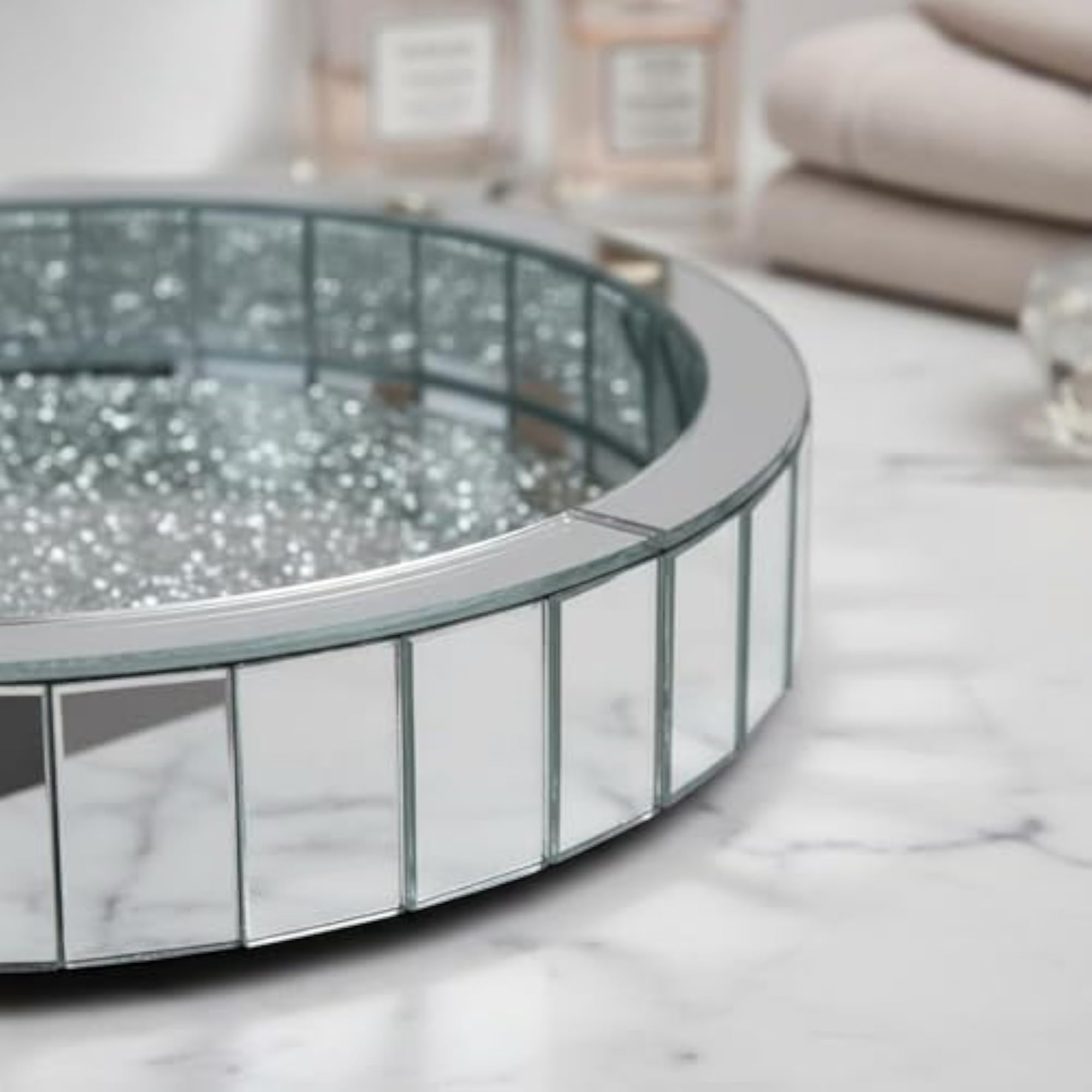 Rotating Makeup Organizer, 360 Degree Cosmetic Tray